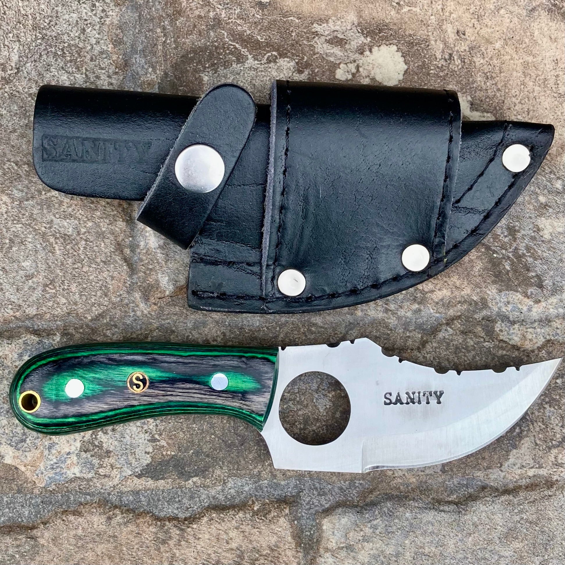 7” Jesse James - Green and Black - D2 Steel - Horizontal & Vertical Carry - JJ008 - Image 7