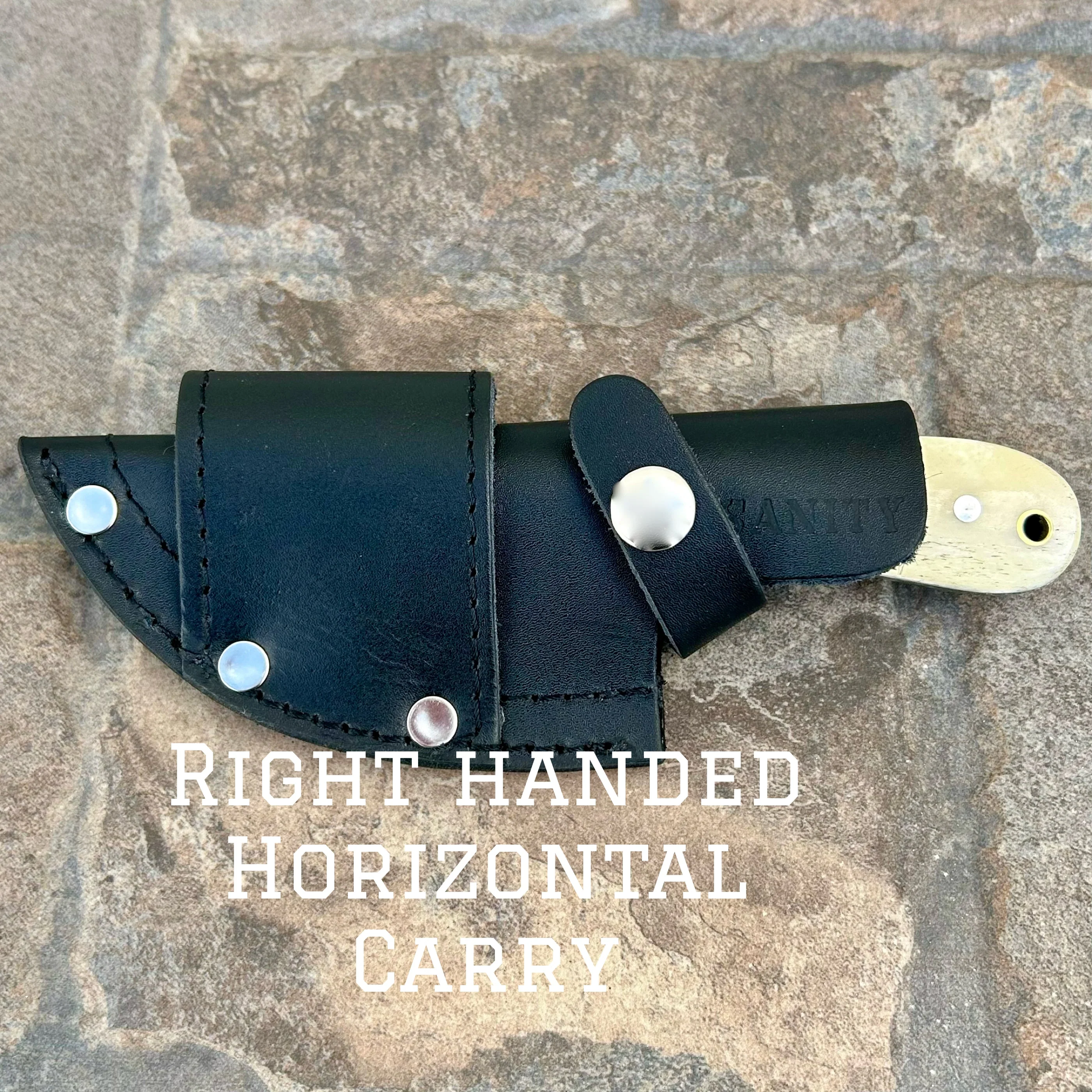 7” Jesse James - Bone - D2 Steel - Horizontal & Vertical Carry - JJ017 - Image 3