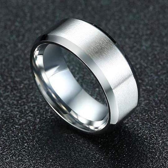 Sanity’s Band Ring Collection - Gold Steel Ring - R58 - Image 5