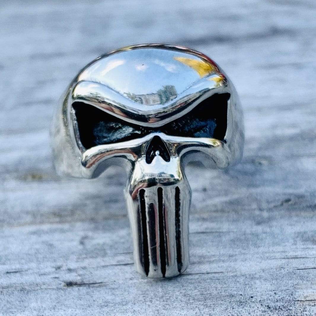 Skull Ring - Silver - R50 - Image 3